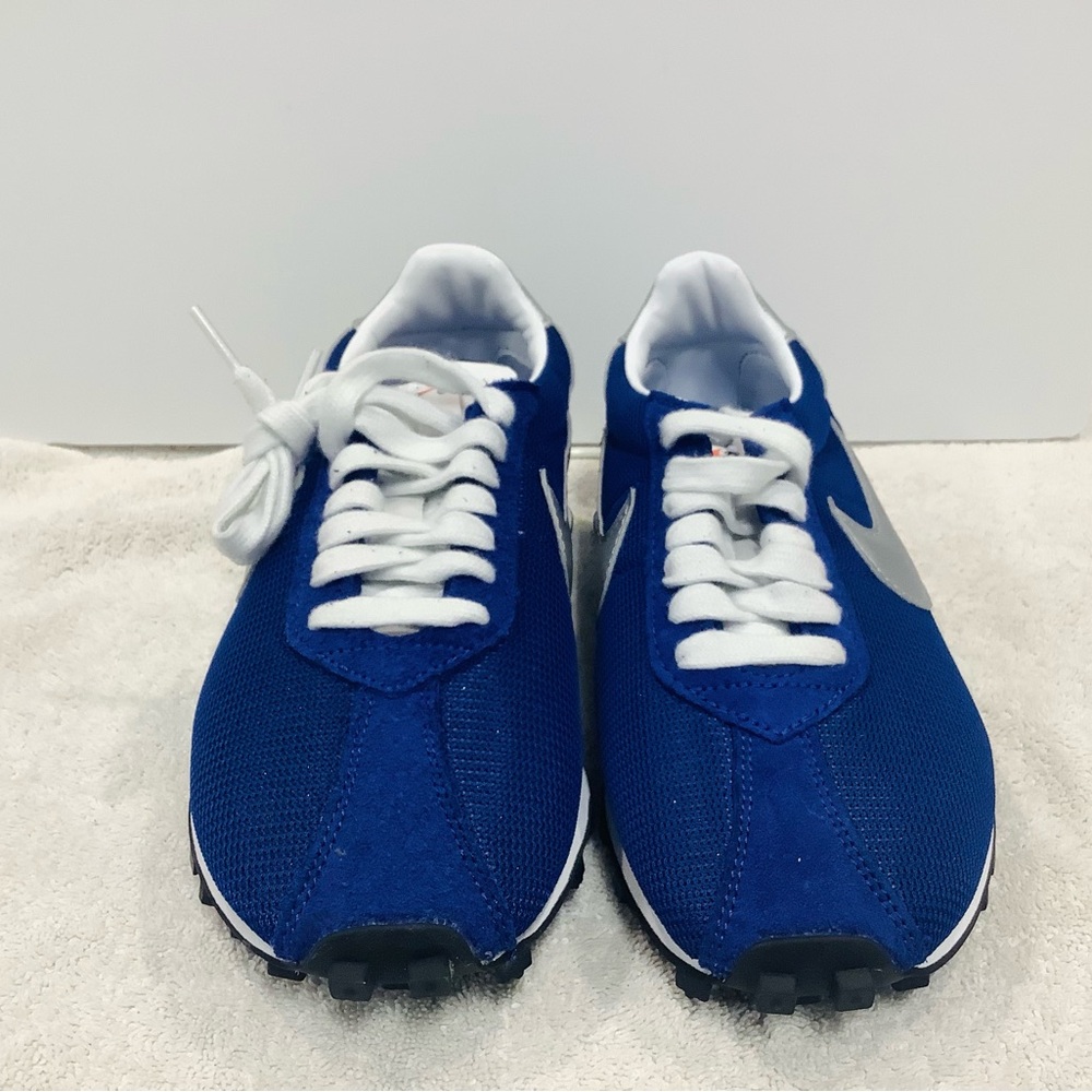 Nike LD-1000 Royal Blue and Metallic Silver Sneakers - Picture 3 of 5